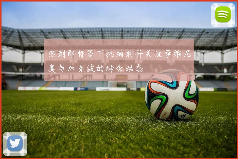 热刺即将签下托纳利并关注萨维尼奥与加克波的转会动态